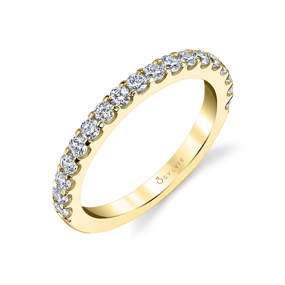 Classic Shared Prong Wedding Band