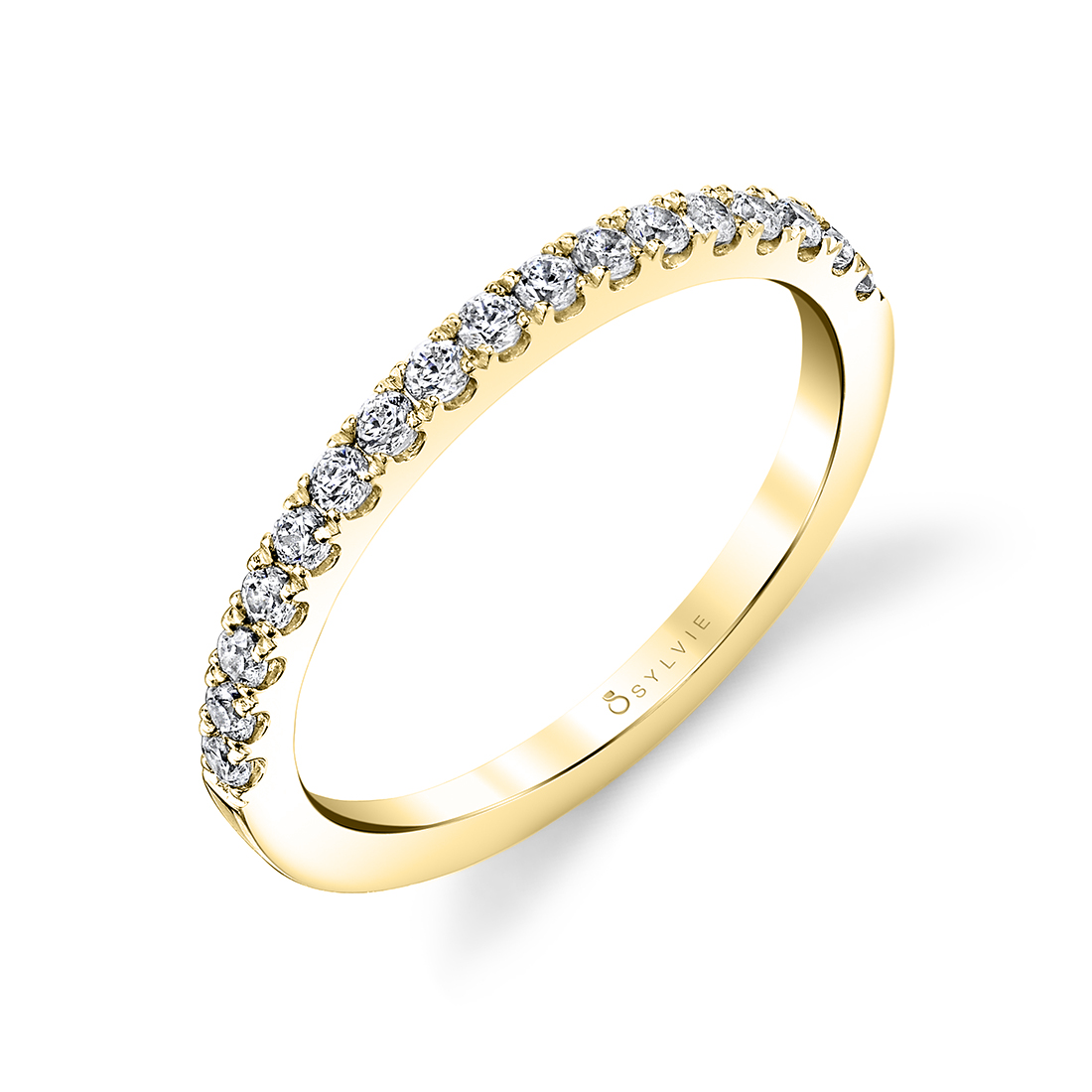 Classic Shared Prong Wedding Band