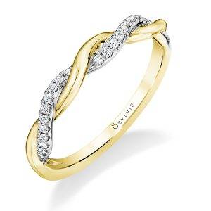 Unique Spiral Engagement Ring