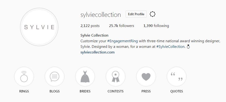 instagram sylvie collection
