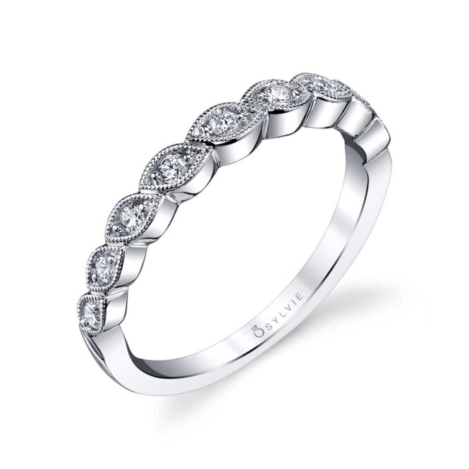 Profile Image of a Stackable Engagement Ring