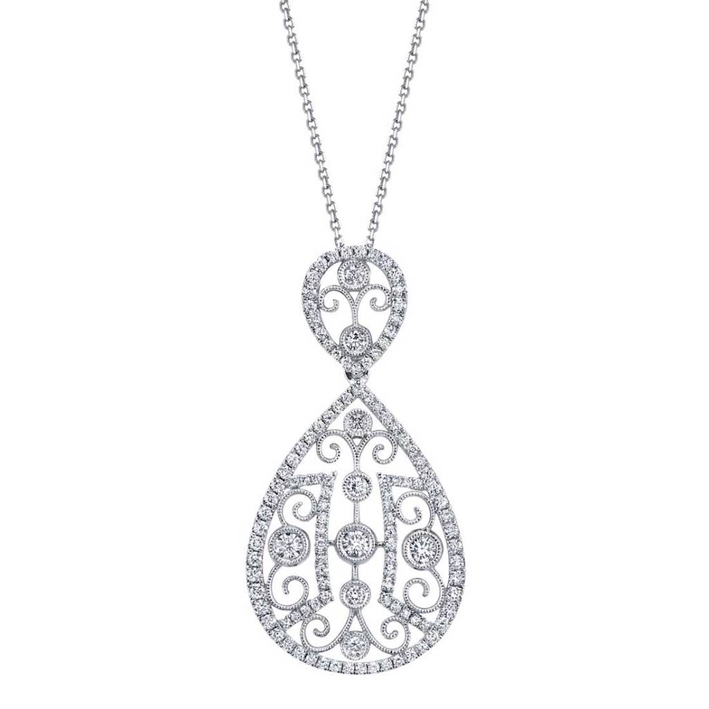 Vintage Diamond Necklace PD671 Sylvie