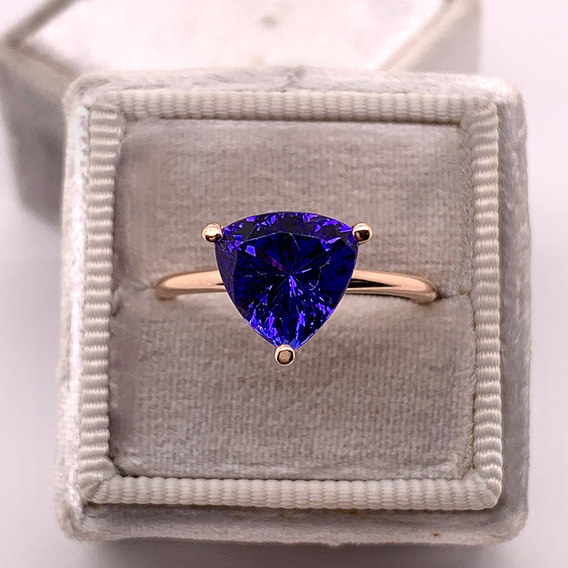 NEW gemstone custom engagement ring sylvie