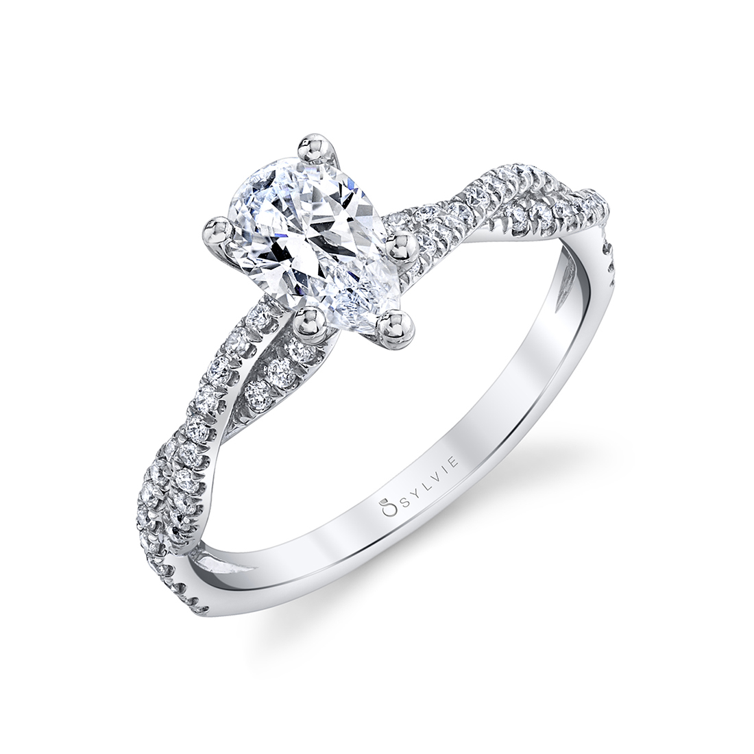 Pear Shaped Engagement Ring