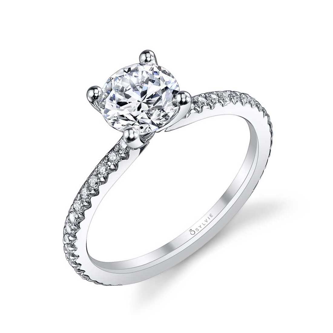 Solitaire Engagement Ring S1093 Sylvie