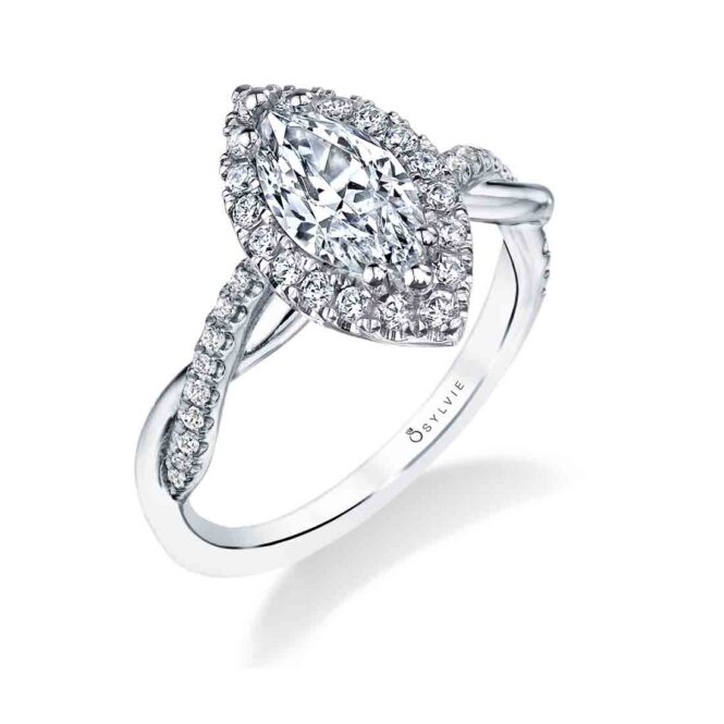 Coralie - Marquise Engagement Ring 