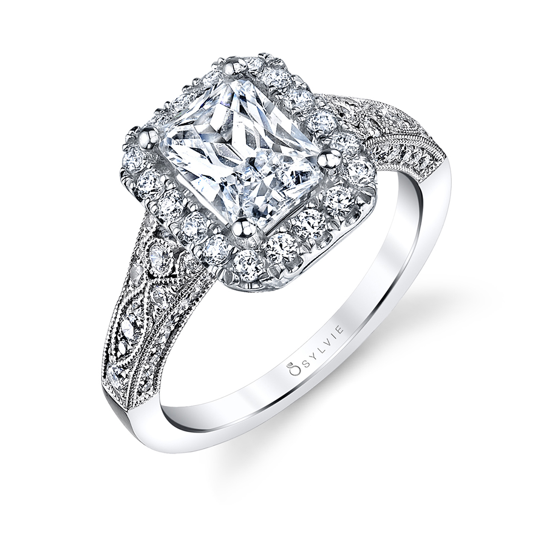 Emerald Cut Vintage Engagement Ring