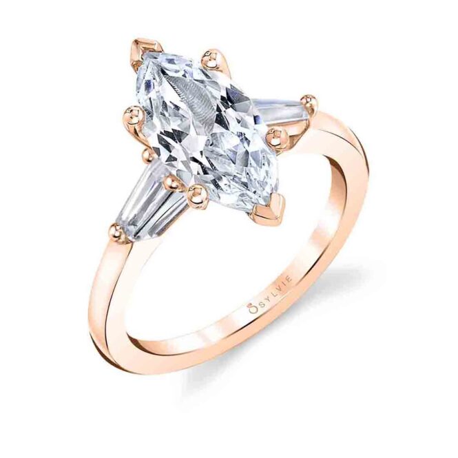 marquise engagement ring sylvie 
