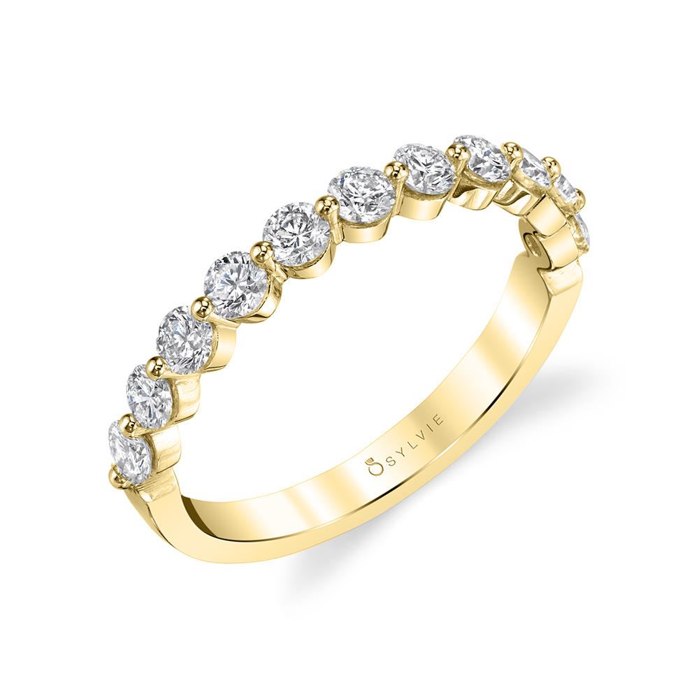 Profile Image of Single Prong Engagement Ring in white gold - Karol