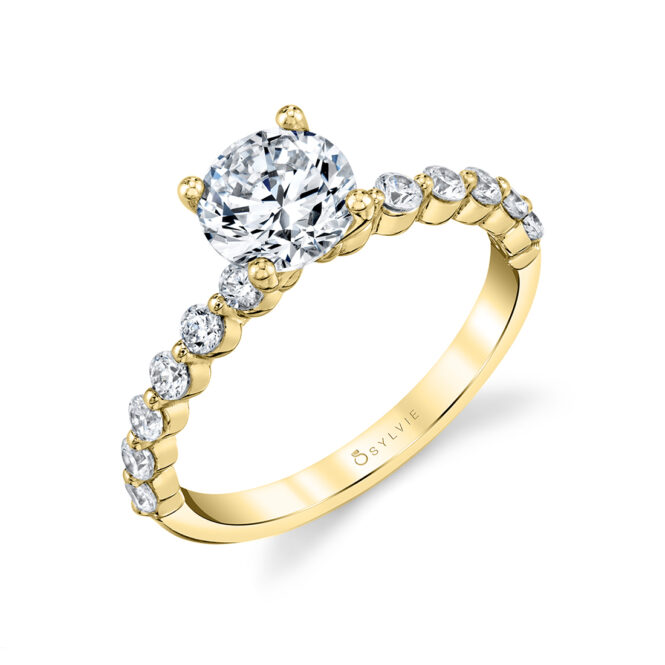 Delicate Engagement Ring - Ivanna