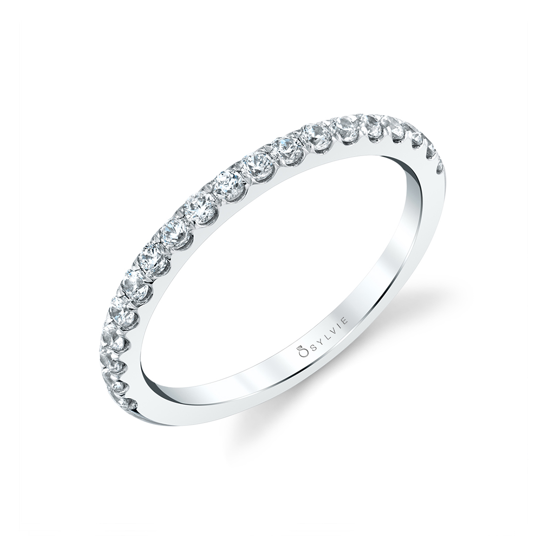 Matching White Gold Diamond Ring to Tamara Engagement Ring