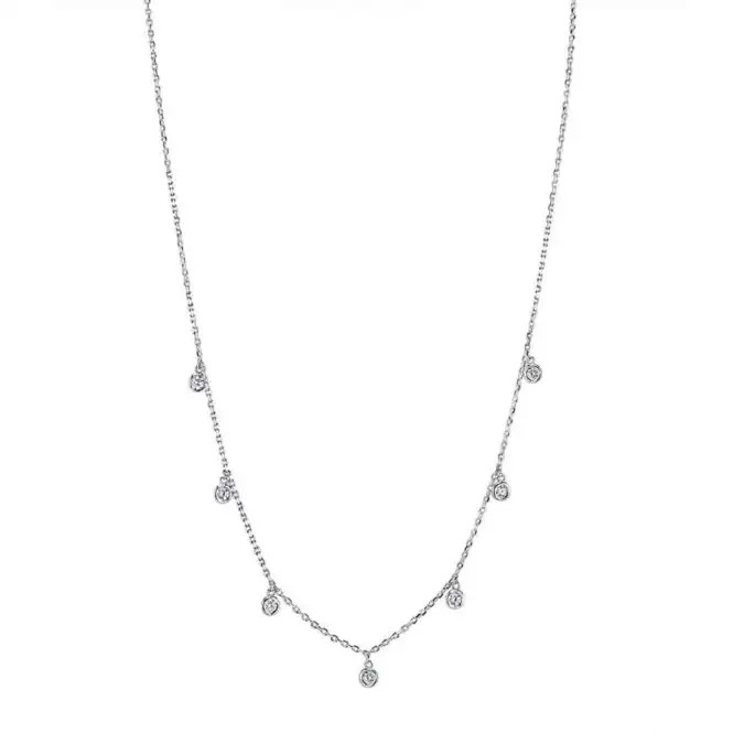 Diamonds by the Yard Necklace  by Sylvie