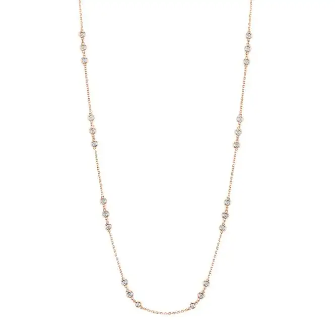 Diamonds by the Yard Necklace - by Sylvie