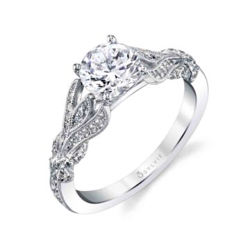 unique vintage inspired engagement ring