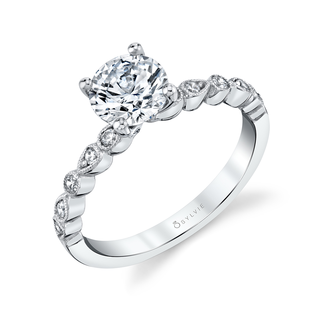 Unique Stackable Engagement Ring