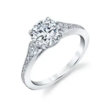 Unique Engagement Ring - Esmeralda
